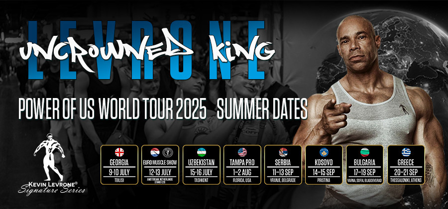 POWER OF US WORLD TOUR 2025 – SUMMER DATES – MEET KEVIN LEVRONE LIVE!
